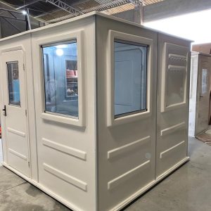 Guarita com banheiro DB06 - 2,40 x 2,40 x 2,20