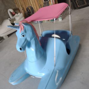 Pedalinho Unicórnio com capota retrátil Duty do Brasil