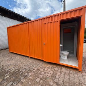 Container Escritório com Banheiro e Chuveiro